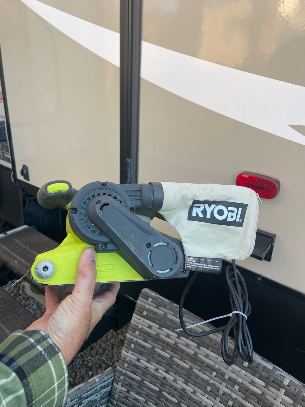 Ryobi corded Sander
